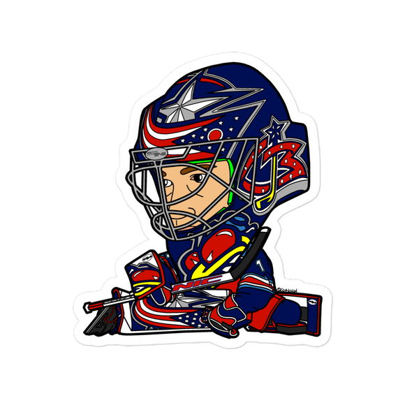 SportNics Columbus Goalie Sticker