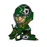 SportNics Dallas Goalie Sticker