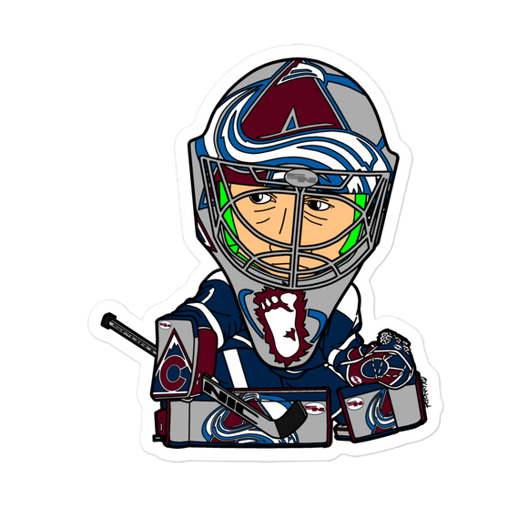 SportNics Colorado Goalie Sticker