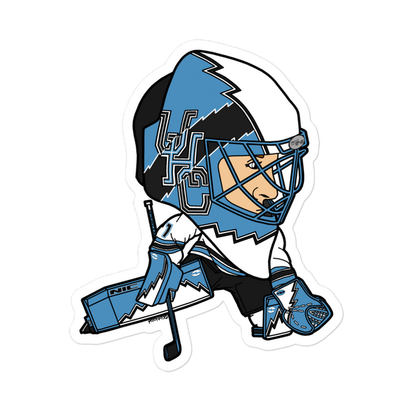 SportNics Utah Goalie Sticker