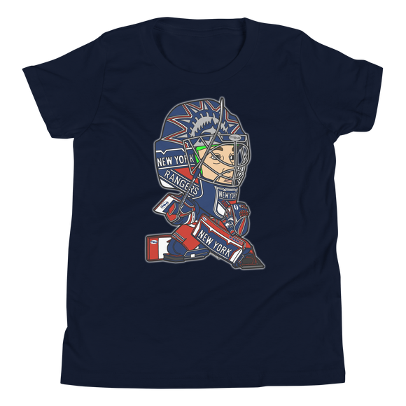 SportNics NY Rangers Goalie Youth Tee