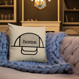 Home Crease Square Throw Pillow