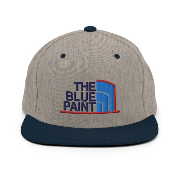 The Blue Paint Snapback Hat
