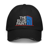 The Blue Paint Distressed Dad Hat