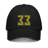 Mighty 33 Distressed Dad Hat