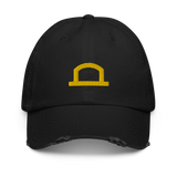 Crease Icon Distressed Dad Hat