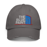 The Blue Paint Distressed Dad Hat