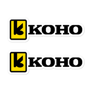 Retro Koho Logo Sticker Sheet