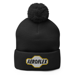 Aeroflex Logo Pom-Pom Beanie