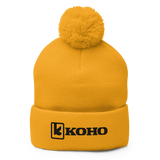 Retro Koho Logo Pom-Pom Beanie