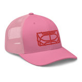 Cat-Eye Cage Trucker Hat