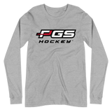 NEW PGS Hockey Logo Long Sleeve Tee