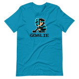 Pixel Goalie Tee (Blue)