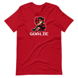 Pixel Goalie Tee (Red)