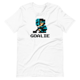 Pixel Goalie Tee (Blue)